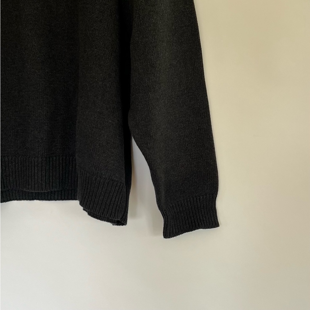 Croft & Barrow Dark Grey Knit Sweater, Size XXL - Picture 4 of 5